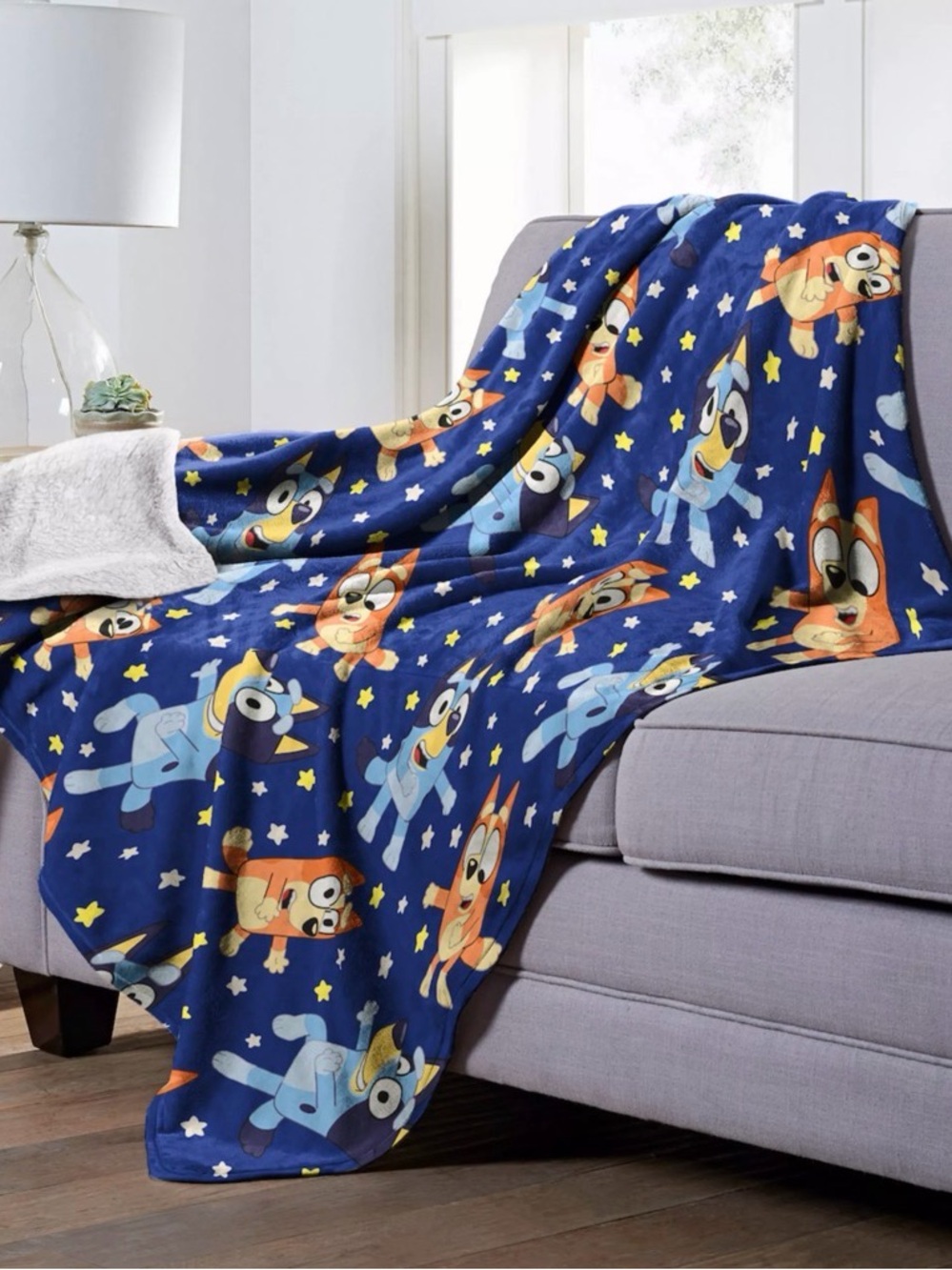 Bluey Plush Sherpa Blanket